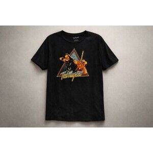 Ted Nugent T Shirt Men’s Large Black 2015 Vintage Style Graphic Rock Band Tee